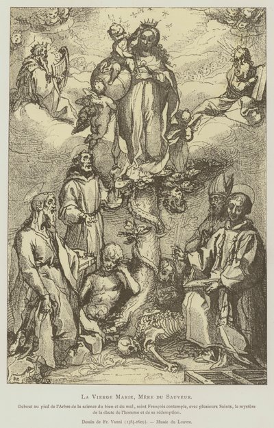 The Virgin Mary, Mother of Christ the Saviour by Francesco Vanni